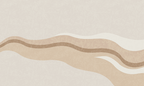 Abstract illustration of mountain valley
